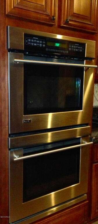 Double ovens, stainless steel