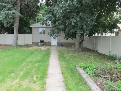 Back yard & house