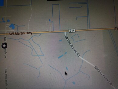 Map SW Hosanah and Martin HWY