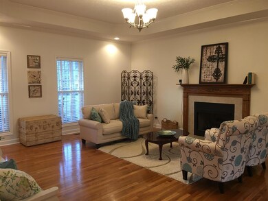 View of Living Room from the kitchen breakfast area