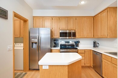 Stainless appliances.