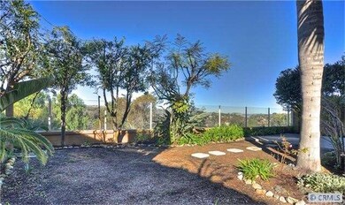 Open backyard with views