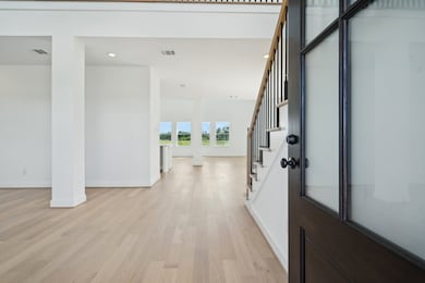 Step into this gorgeous entryway.