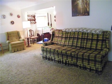 You can see that the living room is open to the fo