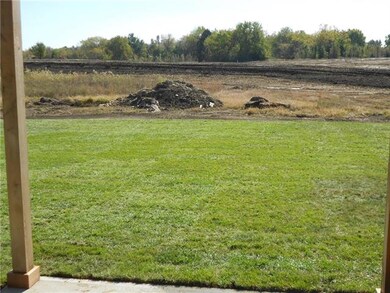 View of the back yard.