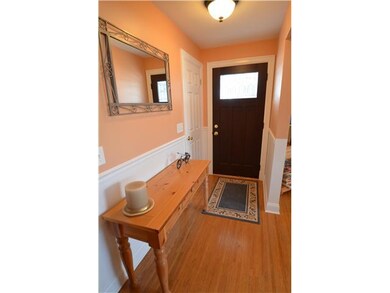 Foyer. The front foyer is great for greeting guest