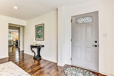 Spacious living space.