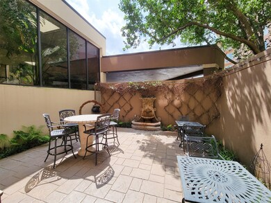 Lovely patio off of the game/party room.