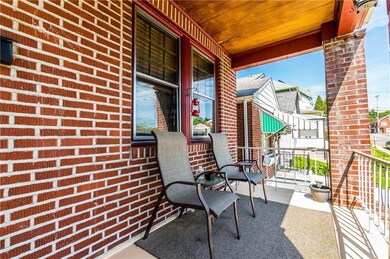 Relax on the covered front porch!