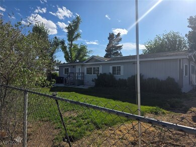 Rear view of house