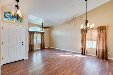 Living room & dining room