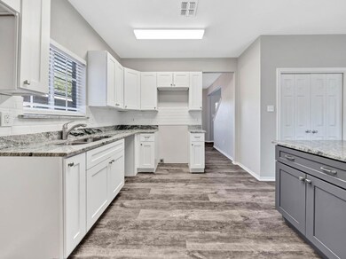 Kitchen with new cabinetry. New appliances will be