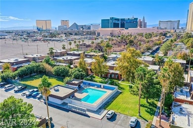 View of urban area with a pool