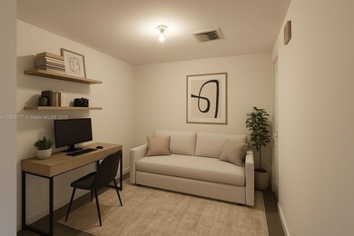 Virtual staging den