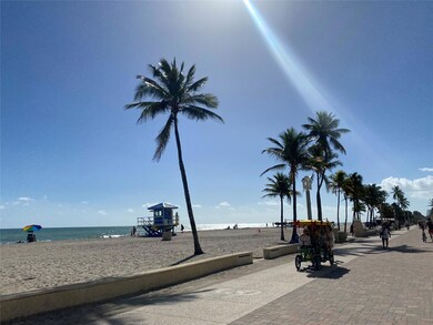 Hollywood Beach Boardwalk and Hollywood Beach