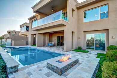Backside of home