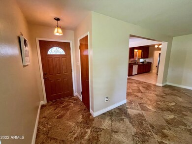 JE living & front door