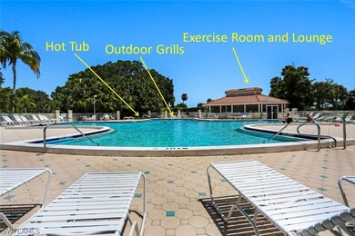 Community Pool area showing sun deck, exercise roo