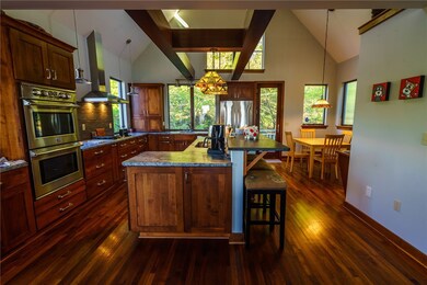 Great Kitchen features high end appliances, two si