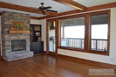 Fireplace in Master