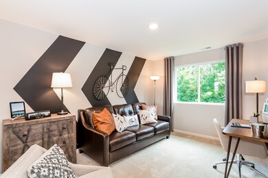 Model home pictured- features and options will var