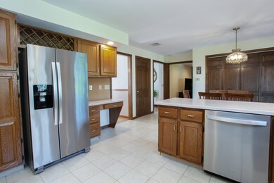 Large open kitchen.