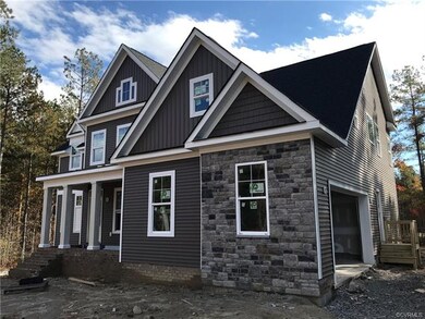 Gorgeous stone accents!