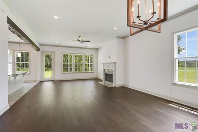 Large open living, dining and kitchen
