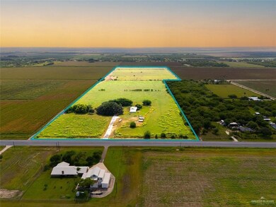 View of rural area featuring property parcel outlined and abundant farmland