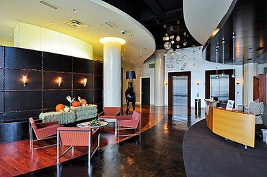 The East Tower Lobby is stylish and impressive off