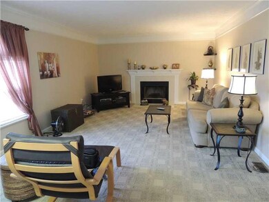 Family Room. View from the kitchen right into this
