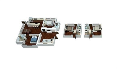 3D Virtual Staging Main House Layout