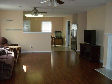 View from Front Door to Kitchen