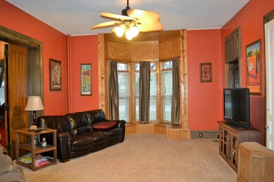 Living room and Bay window