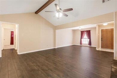 The brand new floors and light fixtures are attrac
