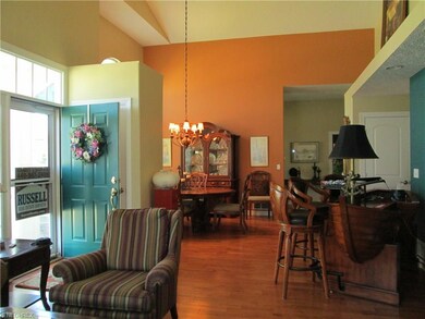 Additional entertaining area where this owner plac