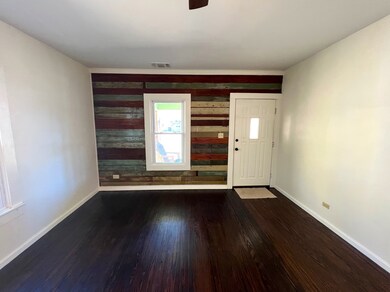 Living Room with Accent wall