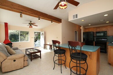 Kitchen and living area
