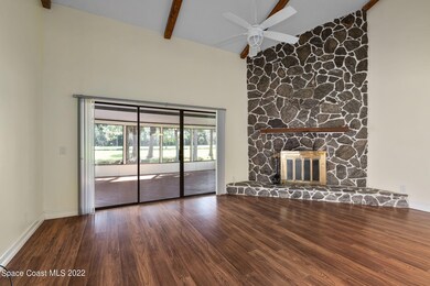 Living Room with Fireplace