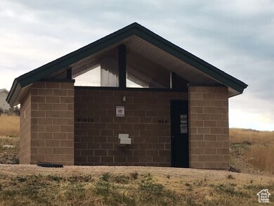 View of home's exterior with concrete block siding