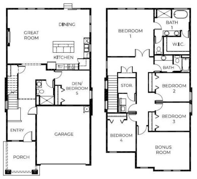 Bridgewater floorplan