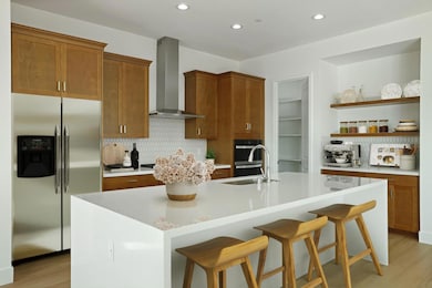 Kitchen (virtually staged)