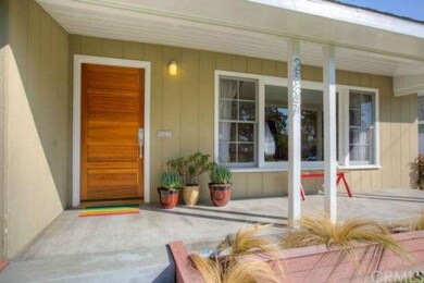 Welcoming front porch
