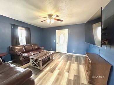Living Room with vinyl plank flooring