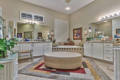 Master Bathroom w/Leather Bench