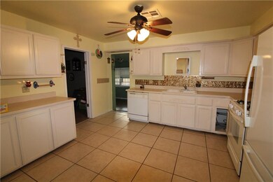 a different view off the  large kitchen.