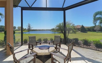 Outdoor space with panoramic screened lanai to opt