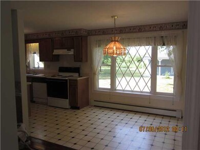 Kitchen. Large picture window in Kitchen.