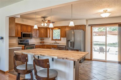 New butcher block counter top