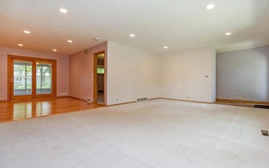 Living room over to dining room